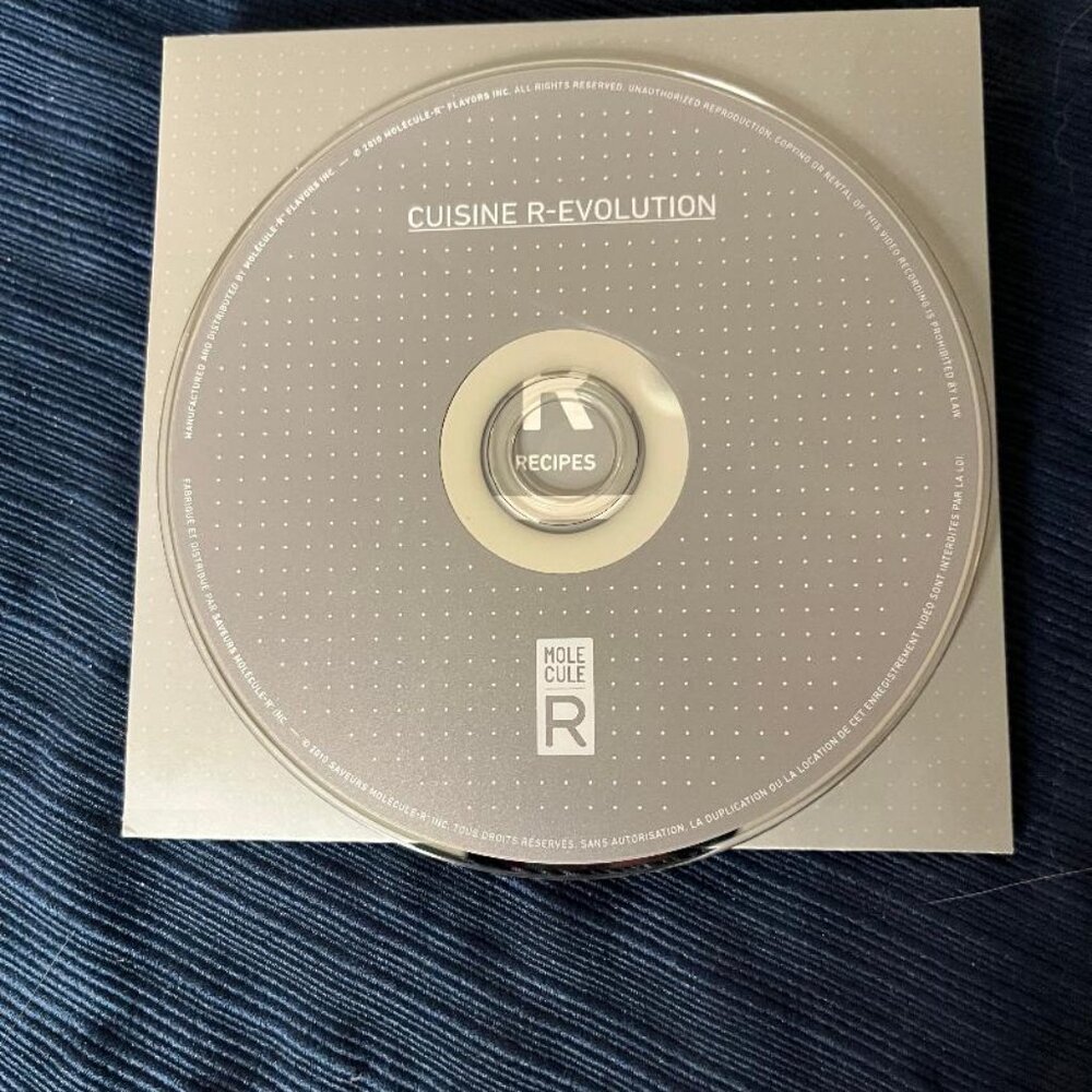 R-Evolution Molecular Gastronomy Cuisine Recipes DVD